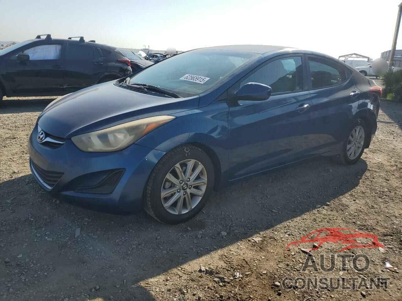HYUNDAI ELANTRA 2015 - KMHDH4AE3FU421963