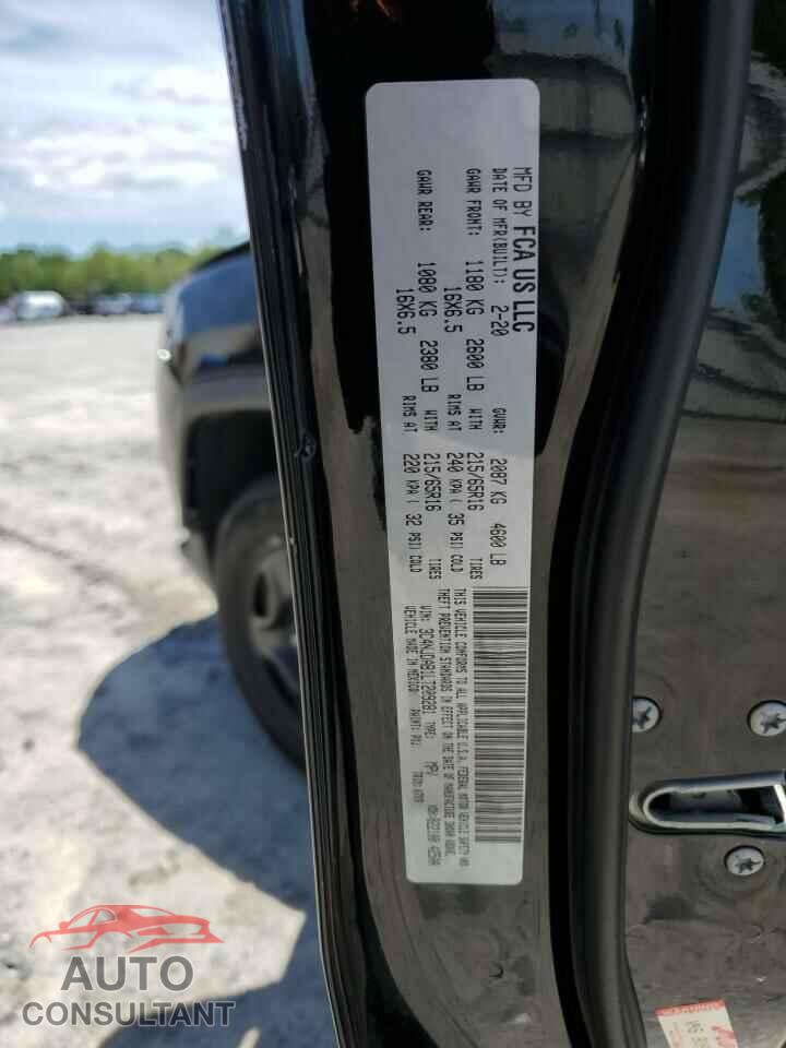 JEEP COMPASS 2020 - 3C4NJDAB1LT209281