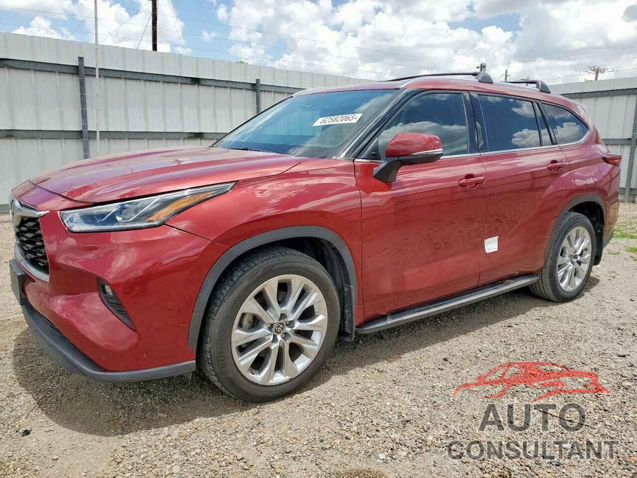 TOYOTA HIGHLANDER 2021 - 5TDYZRAH0MS523250