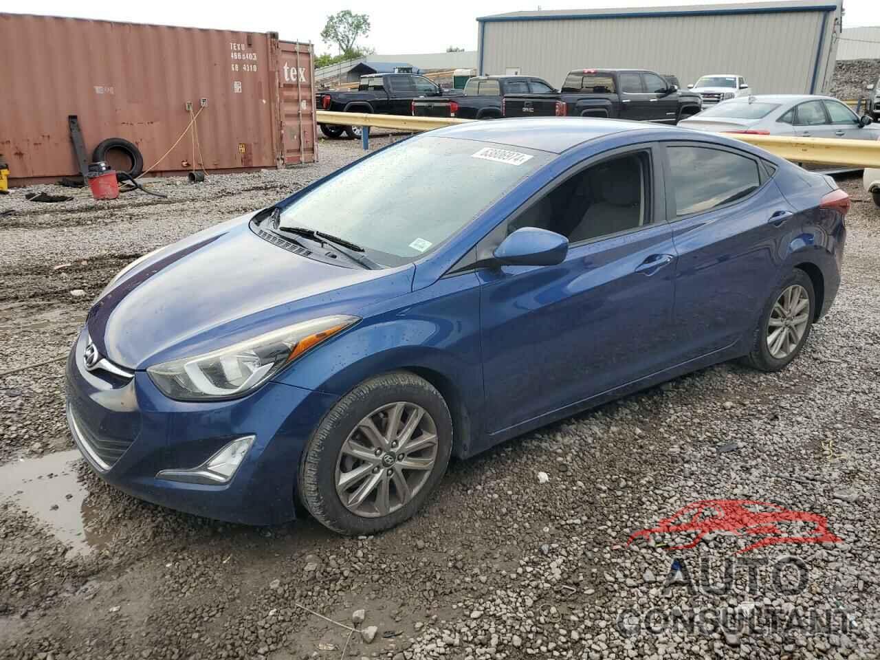 HYUNDAI ELANTRA 2016 - 5NPDH4AE5GH762653