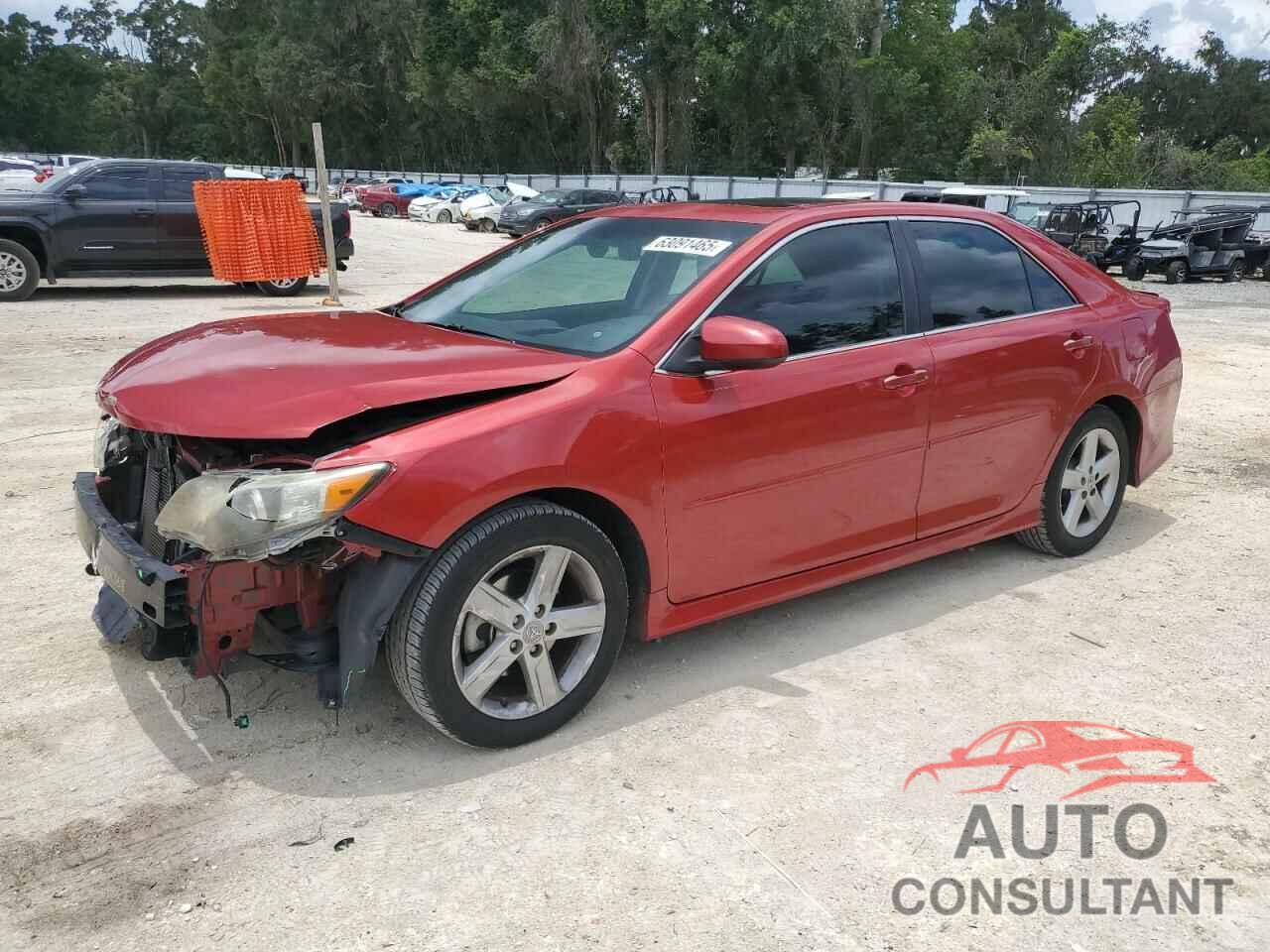 TOYOTA CAMRY 2012 - 4T1BF1FK8CU604801