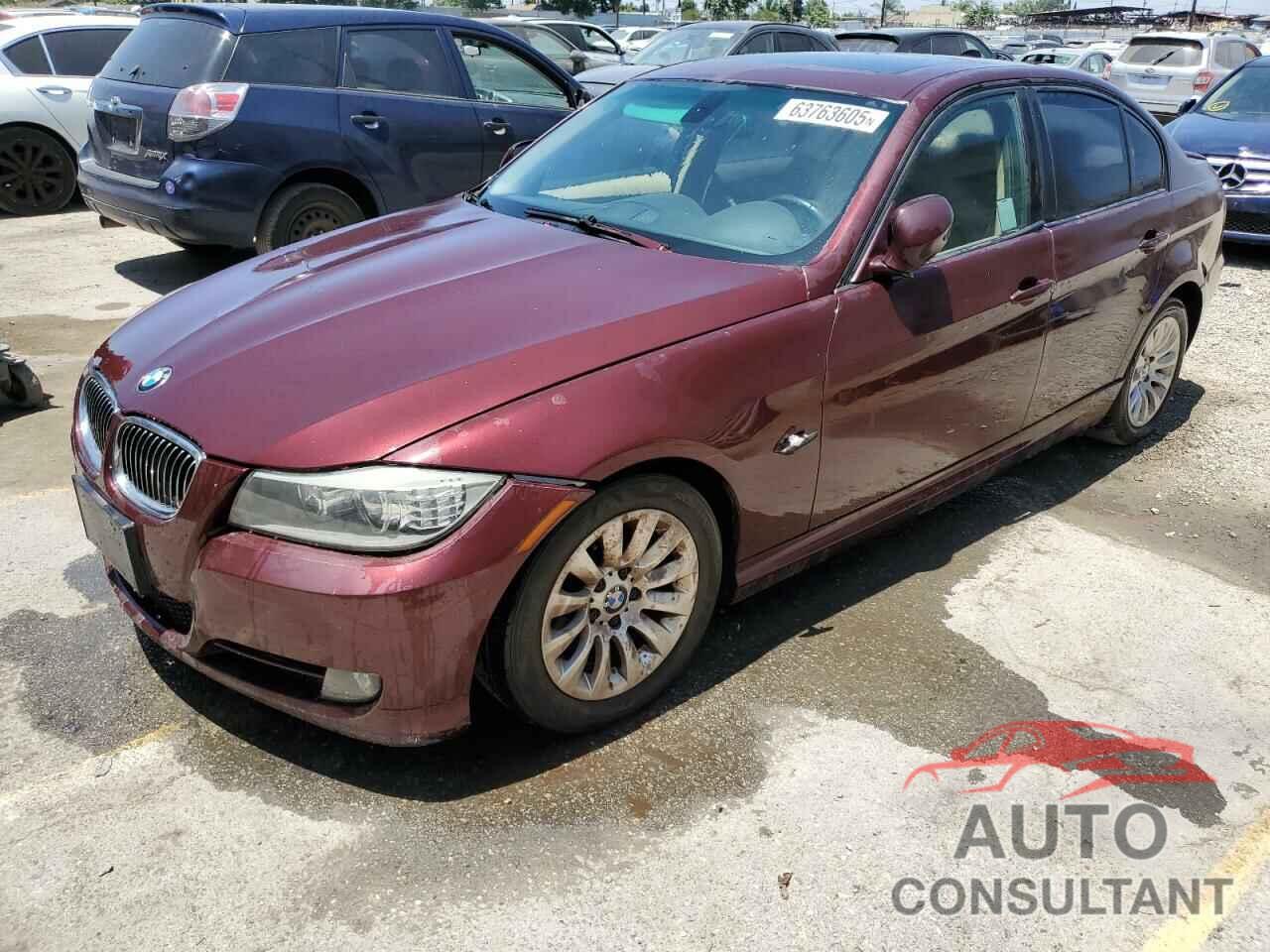 BMW 3 SERIES 2009 - WBAPH57589NL78134