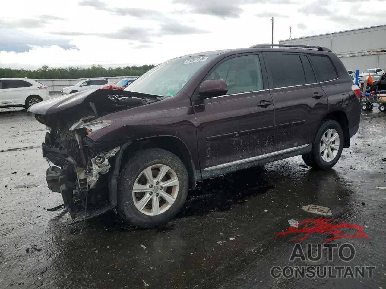 TOYOTA HIGHLANDER 2012 - 5TDZK3EH0CS060122
