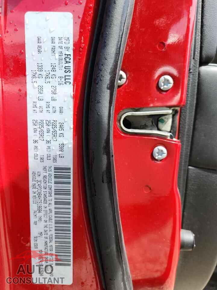 DODGE JOURNEY 2017 - 3C4PDCAB4HT519684