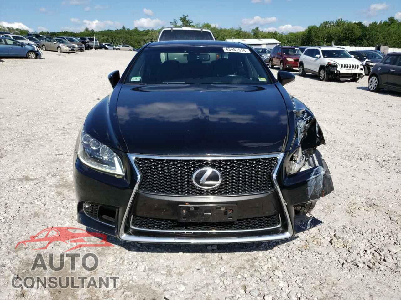 LEXUS LS460 2013 - JTHCL5EF0D5015989