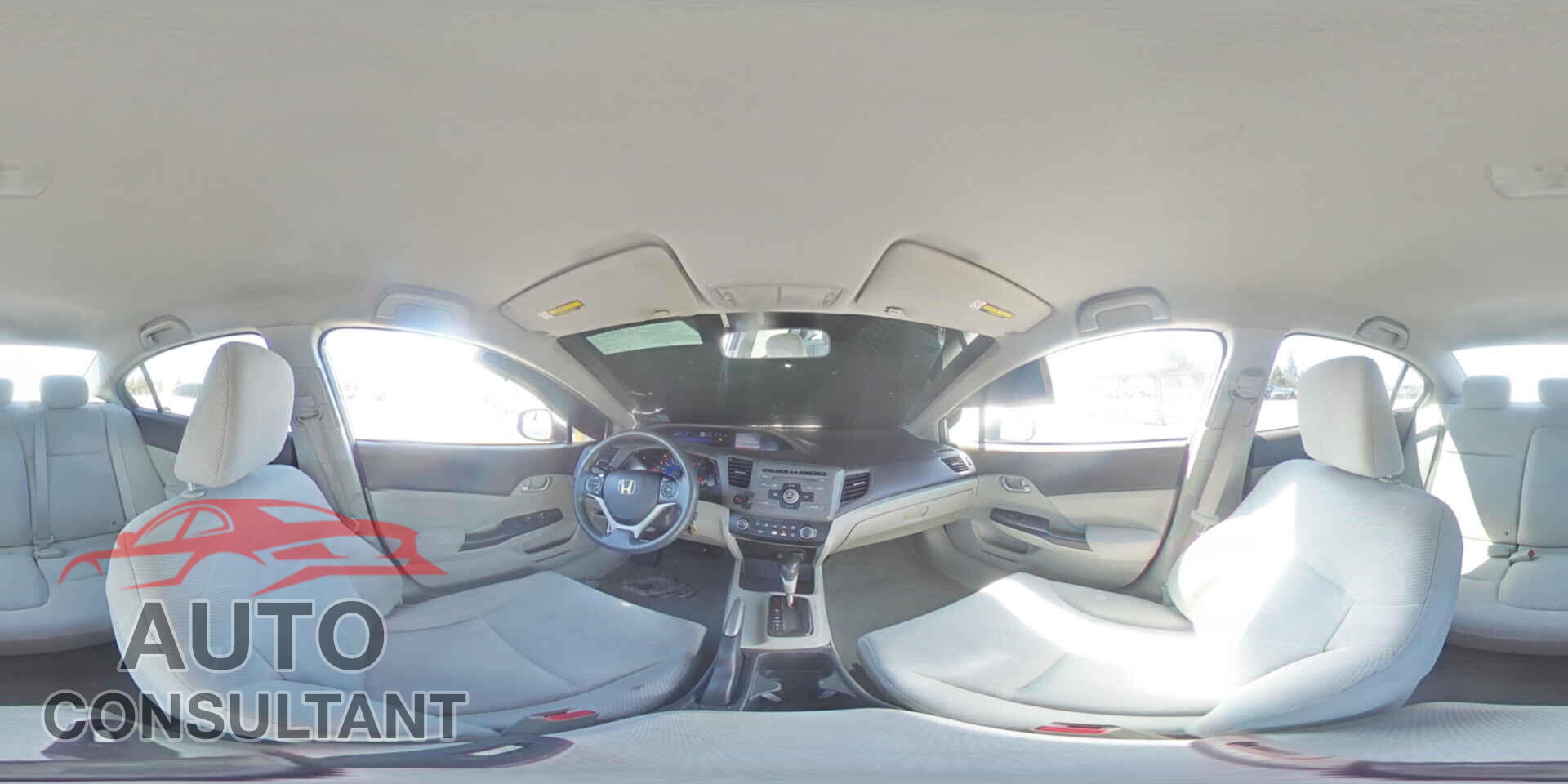HONDA CIVIC 2012 - 19XFB2F58CE302036