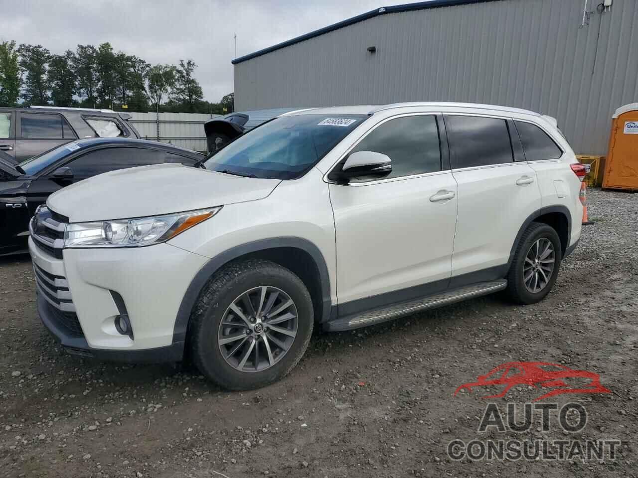 TOYOTA HIGHLANDER 2019 - 5TDKZRFH1KS566281