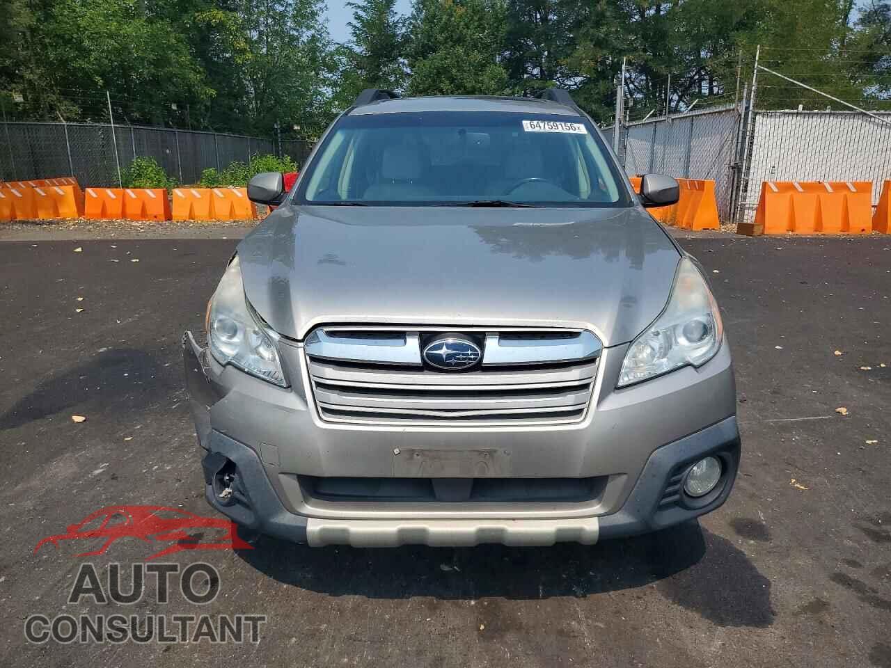 SUBARU OUTBACK 2014 - 4S4BRBLC5E3231798