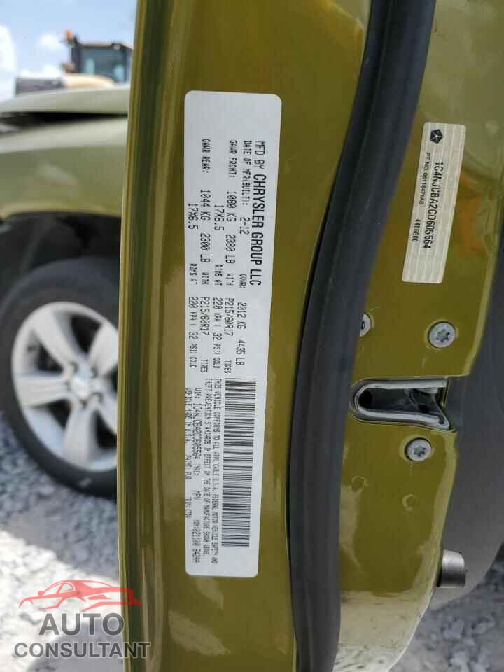 JEEP COMPASS 2012 - 1C4NJCBA2CD605564
