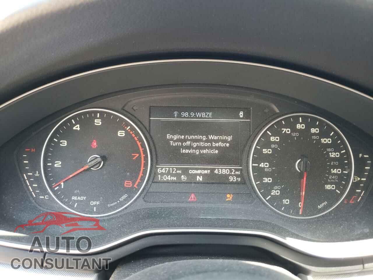 AUDI A4 2017 - WAUGMAF45HN040931
