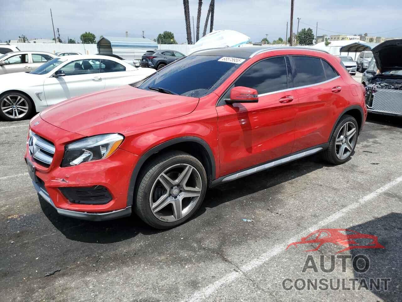 MERCEDES-BENZ GLA-CLASS 2015 - WDCTG4EB2FJ118784