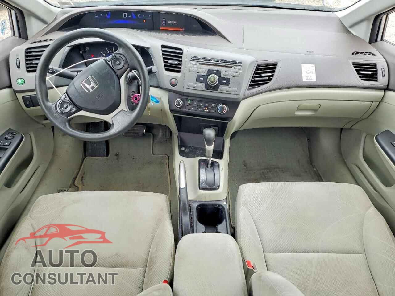HONDA CIVIC 2012 - 19XFB2F59CE307035