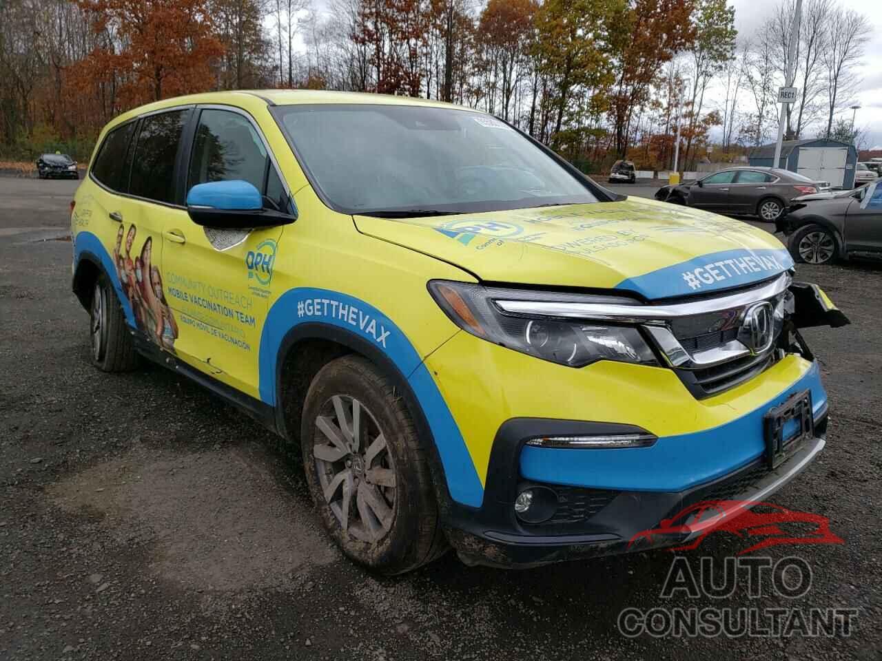 HONDA PILOT 2021 - 5FNYF6H35MB040357
