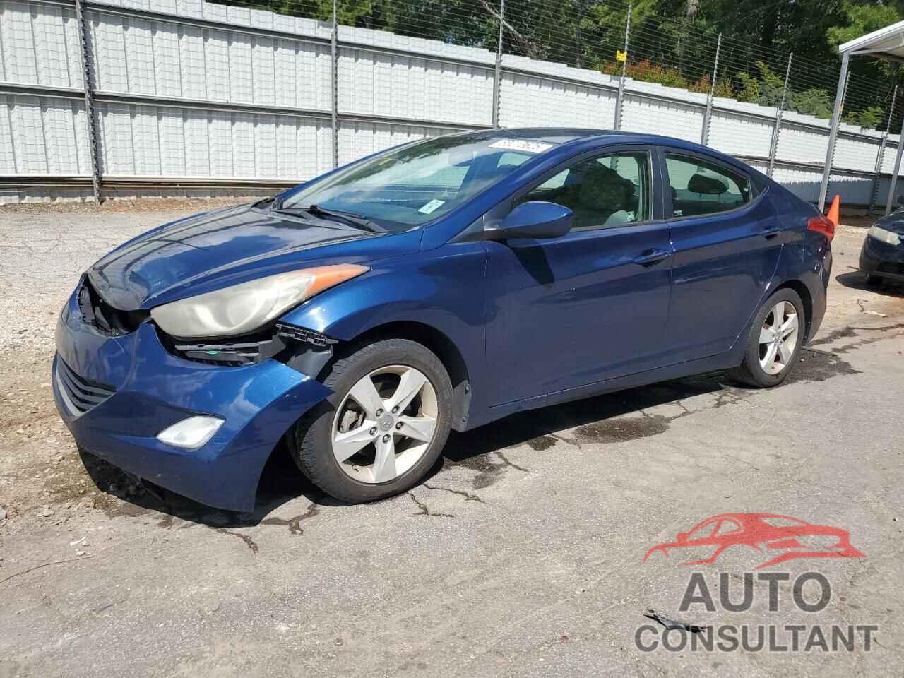 HYUNDAI ELANTRA 2013 - KMHDH4AE0DU492129