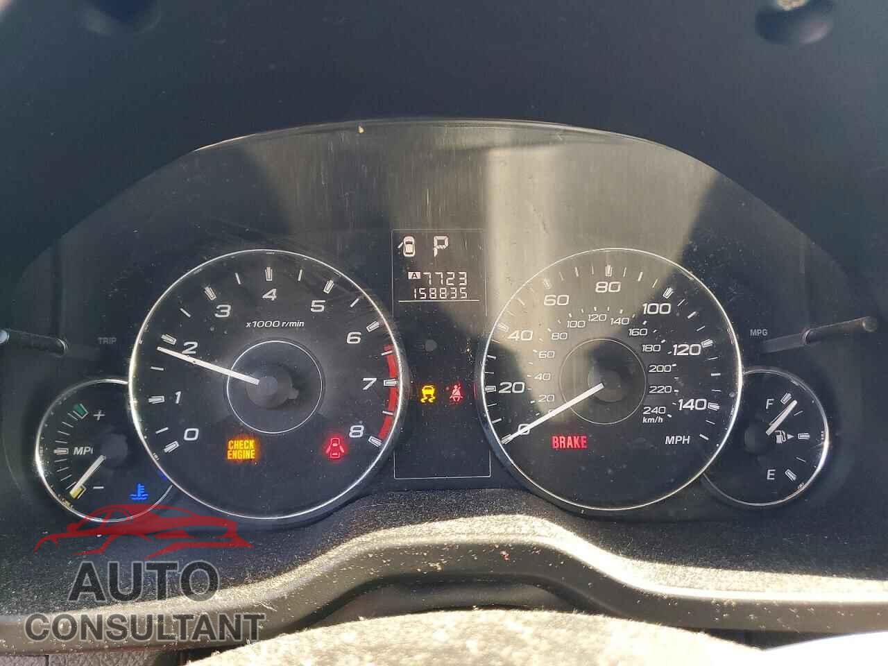 SUBARU OUTBACK 2011 - 4S4BRBLC8B3351879
