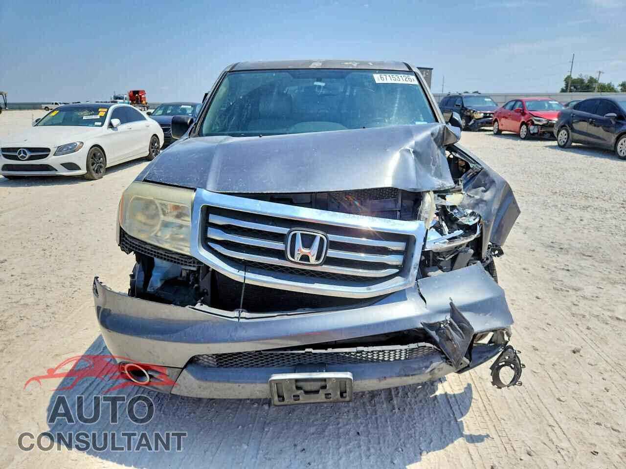 HONDA PILOT 2013 - 5FNYF3H71DB021404