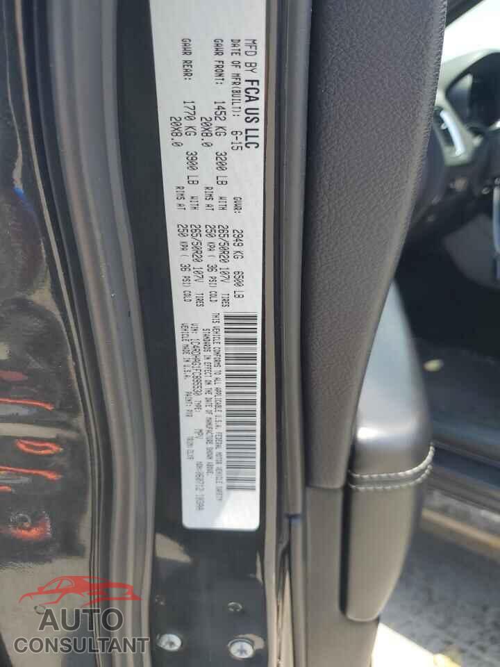 DODGE DURANGO 2015 - 1C4RDHAG1FC895530