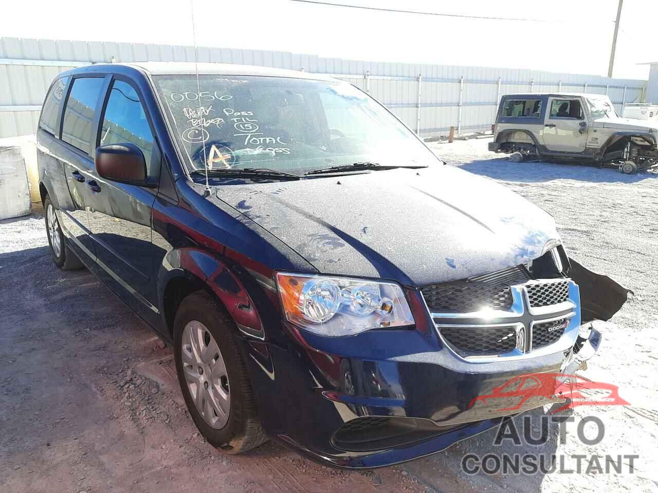 DODGE GRAND CARA 2016 - 2C4RDGBG9GR235981