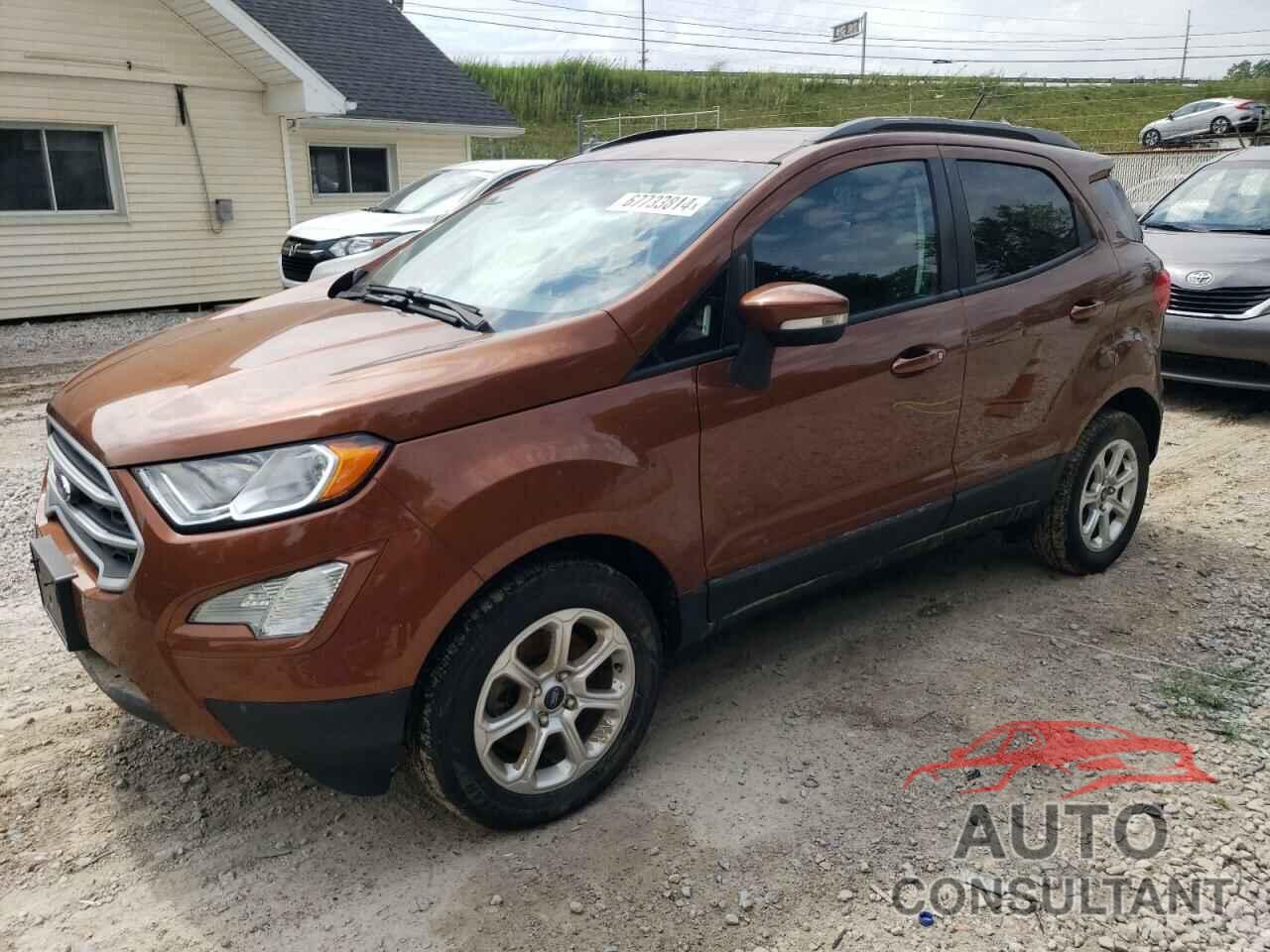 FORD ECOSPORT 2018 - MAJ6P1UL2JC226367