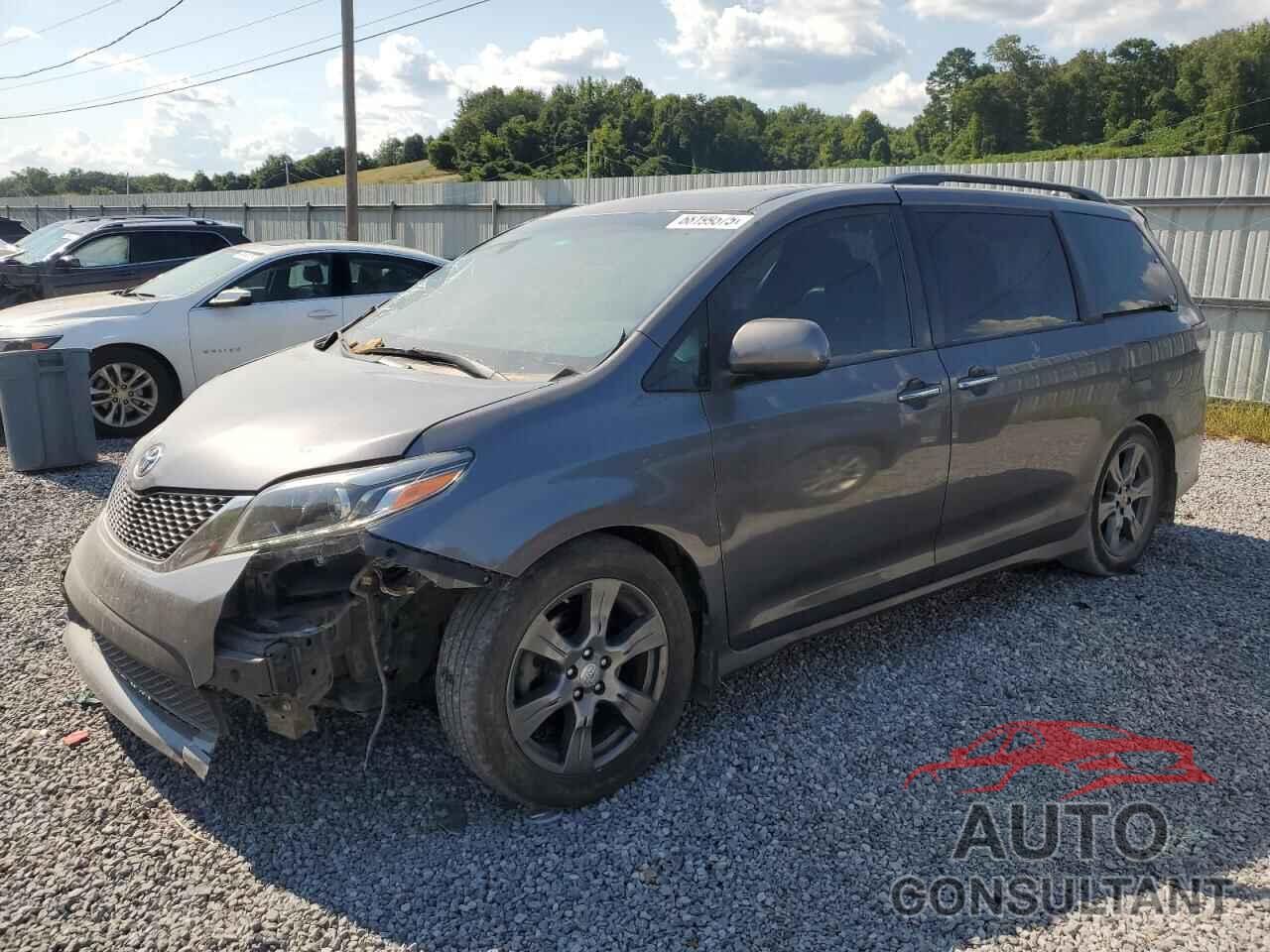 TOYOTA SIENNA 2017 - 5TDXZ3DC6HS783909