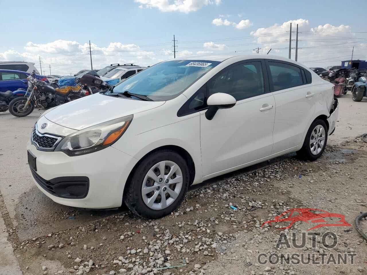 KIA RIO 2012 - KNADN4A37C6051898