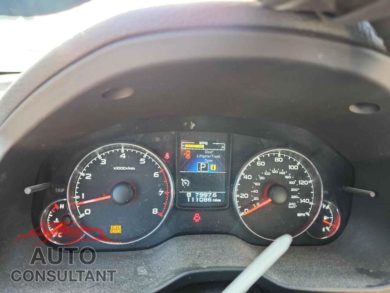 SUBARU OUTBACK 2014 - 4S4BRBLC8E3242343