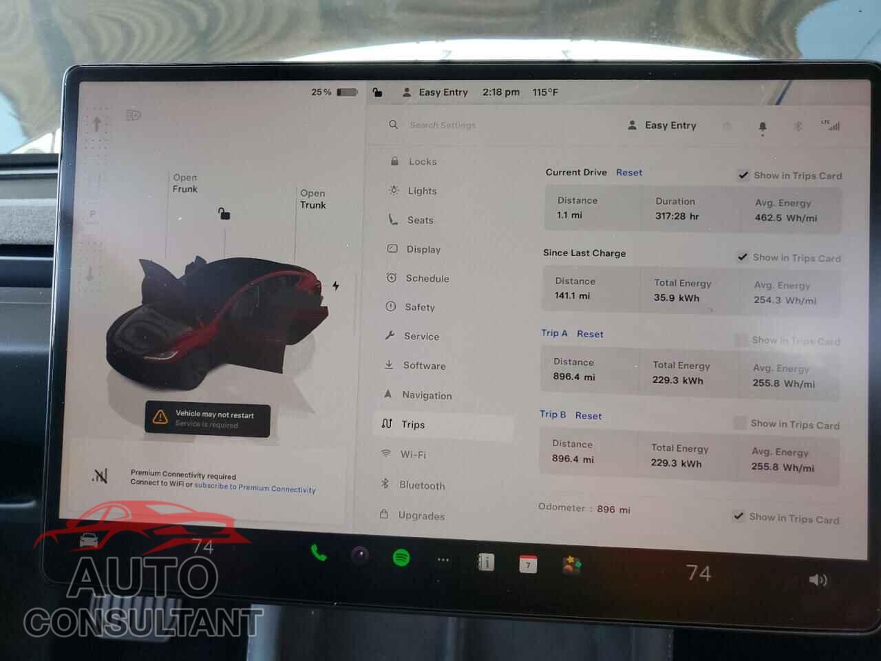 TESLA MODEL 3 2025 - 5YJ3E1EA8SF044371