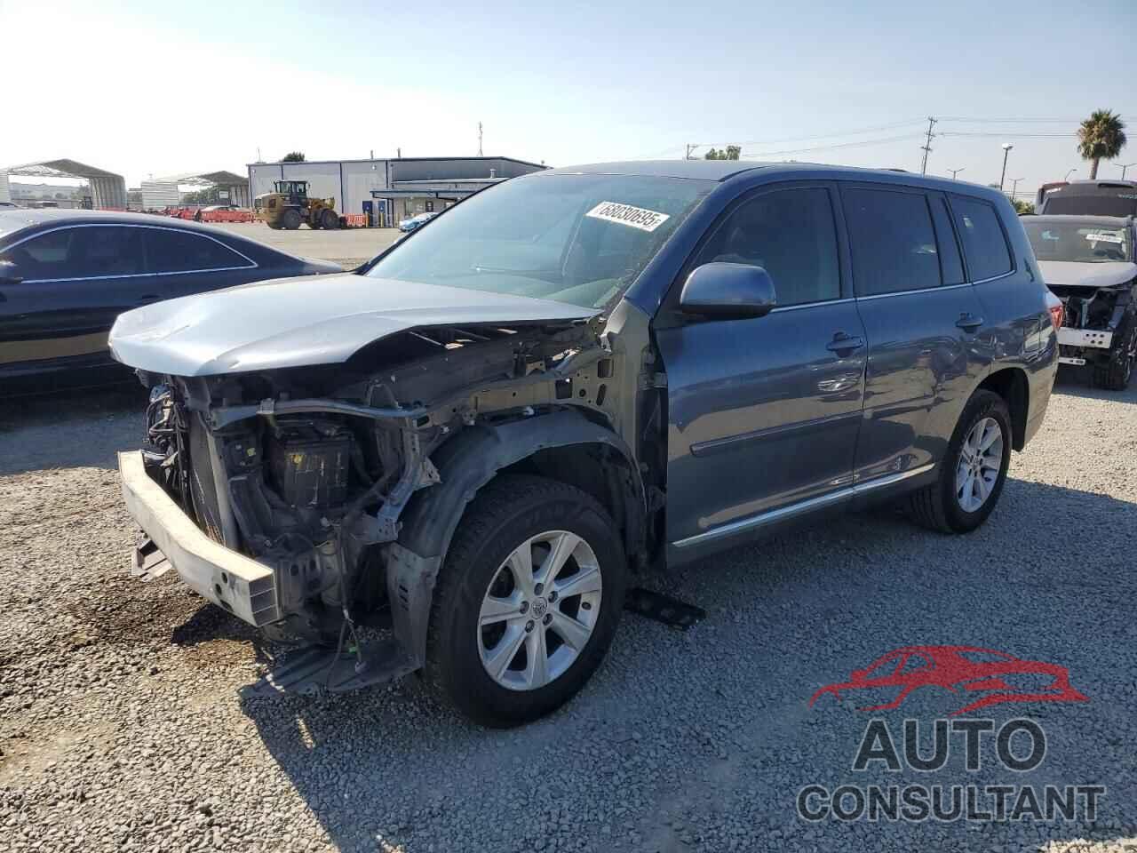 TOYOTA HIGHLANDER 2012 - 5TDZA3EH5CS027765