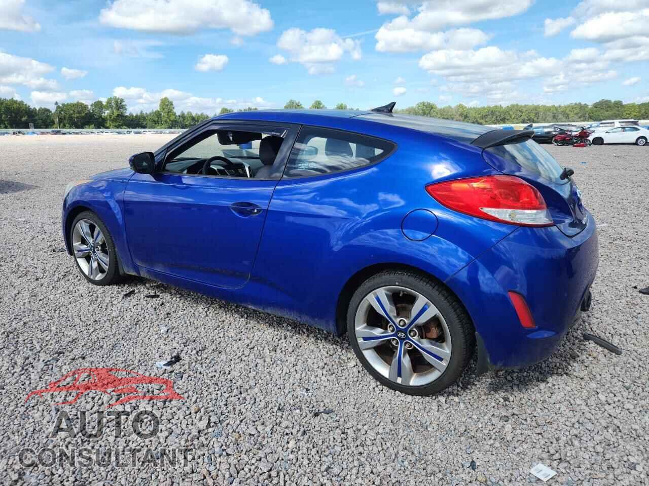 HYUNDAI VELOSTER 2013 - KMHTC6AD8DU117974