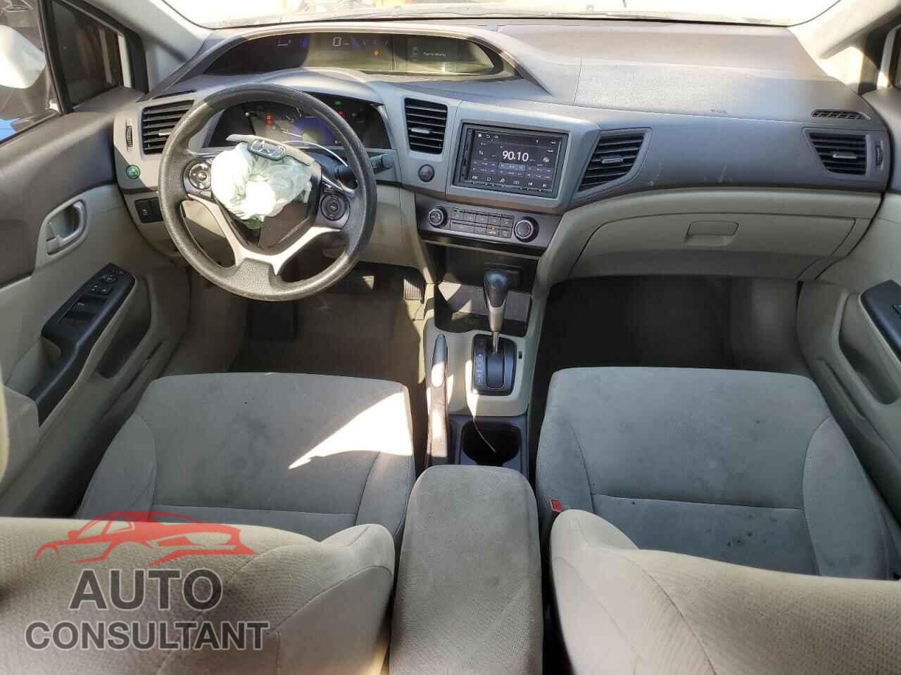 HONDA CIVIC 2012 - 19XFB2F59CE391907