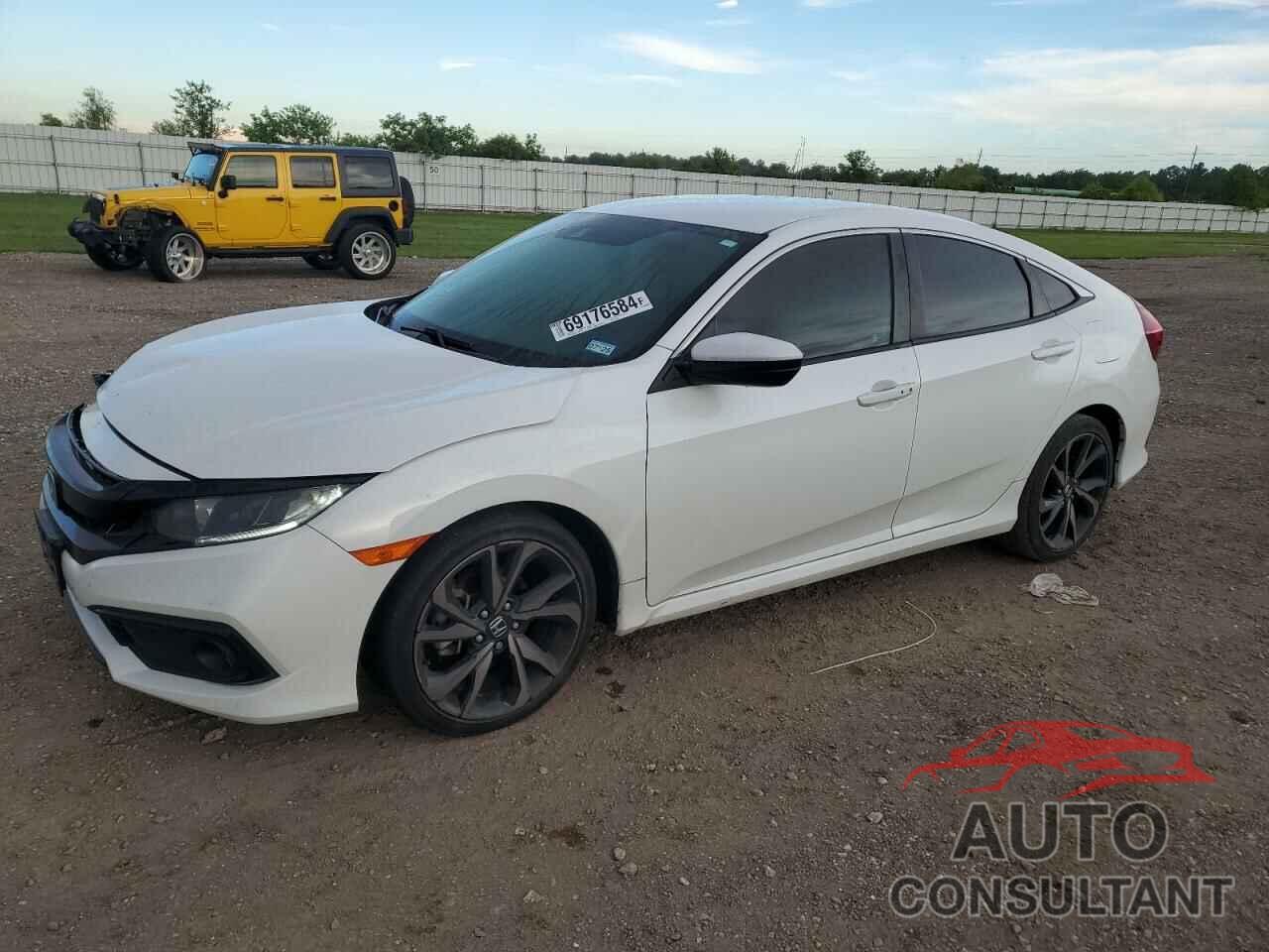 HONDA CIVIC 2020 - 19XFC2F82LE019445