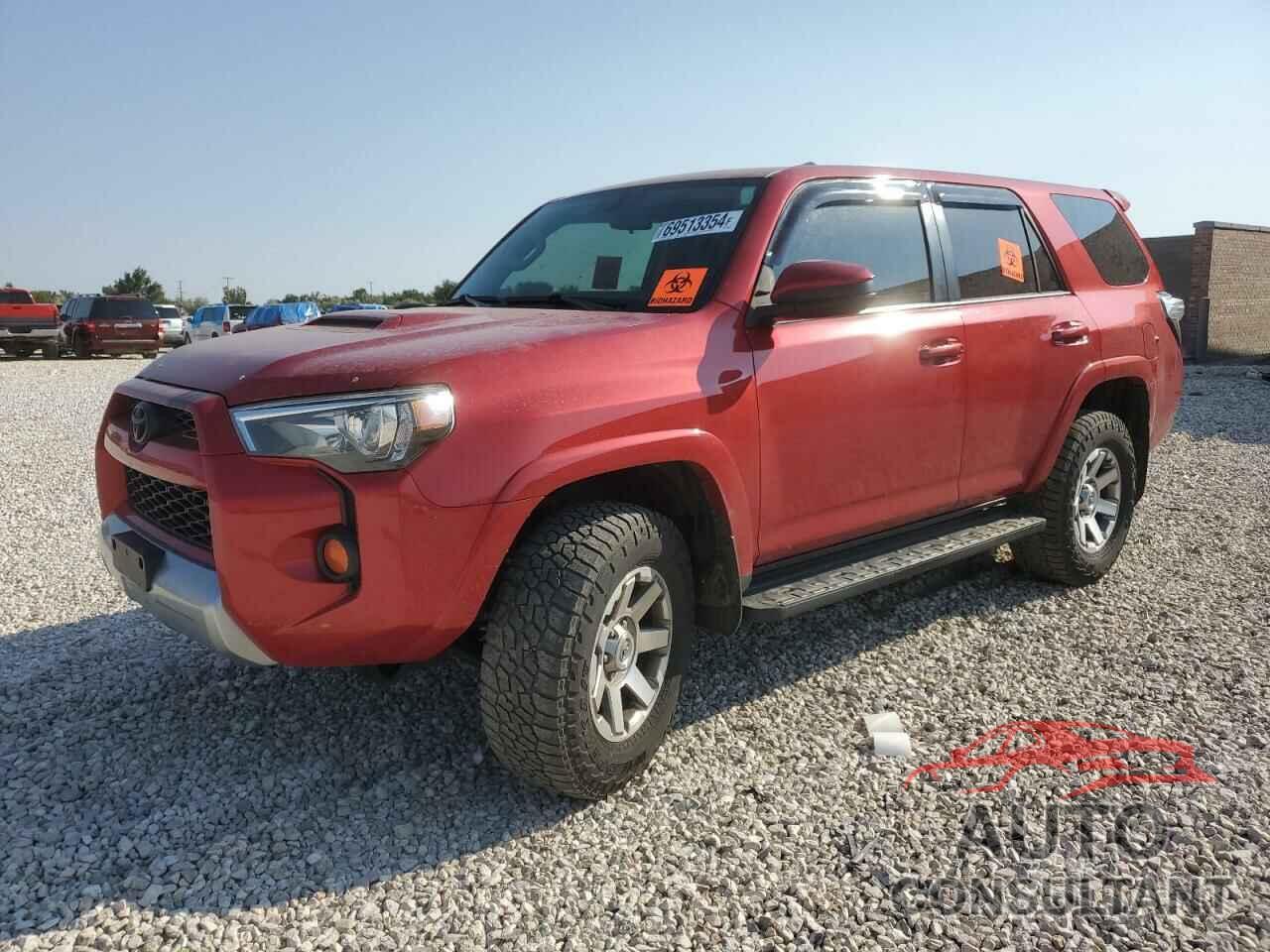 TOYOTA 4RUNNER 2016 - JTEBU5JR1G5289700