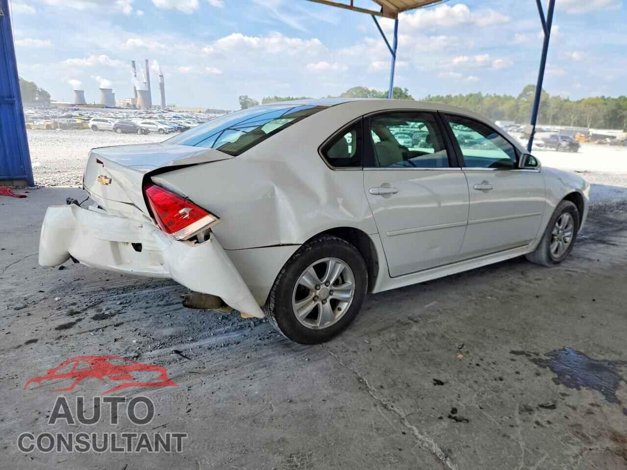 CHEVROLET IMPALA 2012 - 2G1WF5E38C1316742