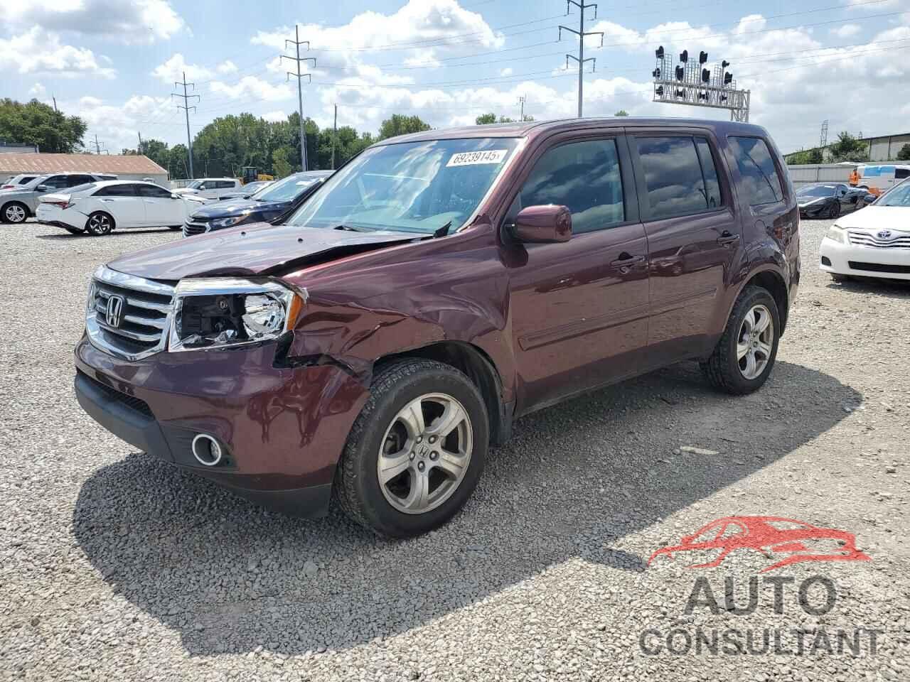 HONDA PILOT 2013 - 5FNYF4H5XDB057564