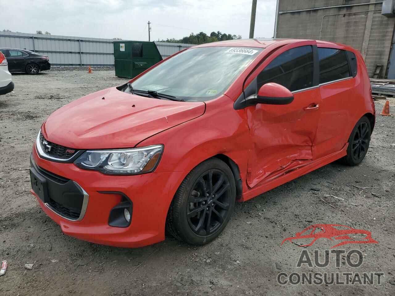 CHEVROLET SONIC 2018 - 1G1JD6SB5J4110636