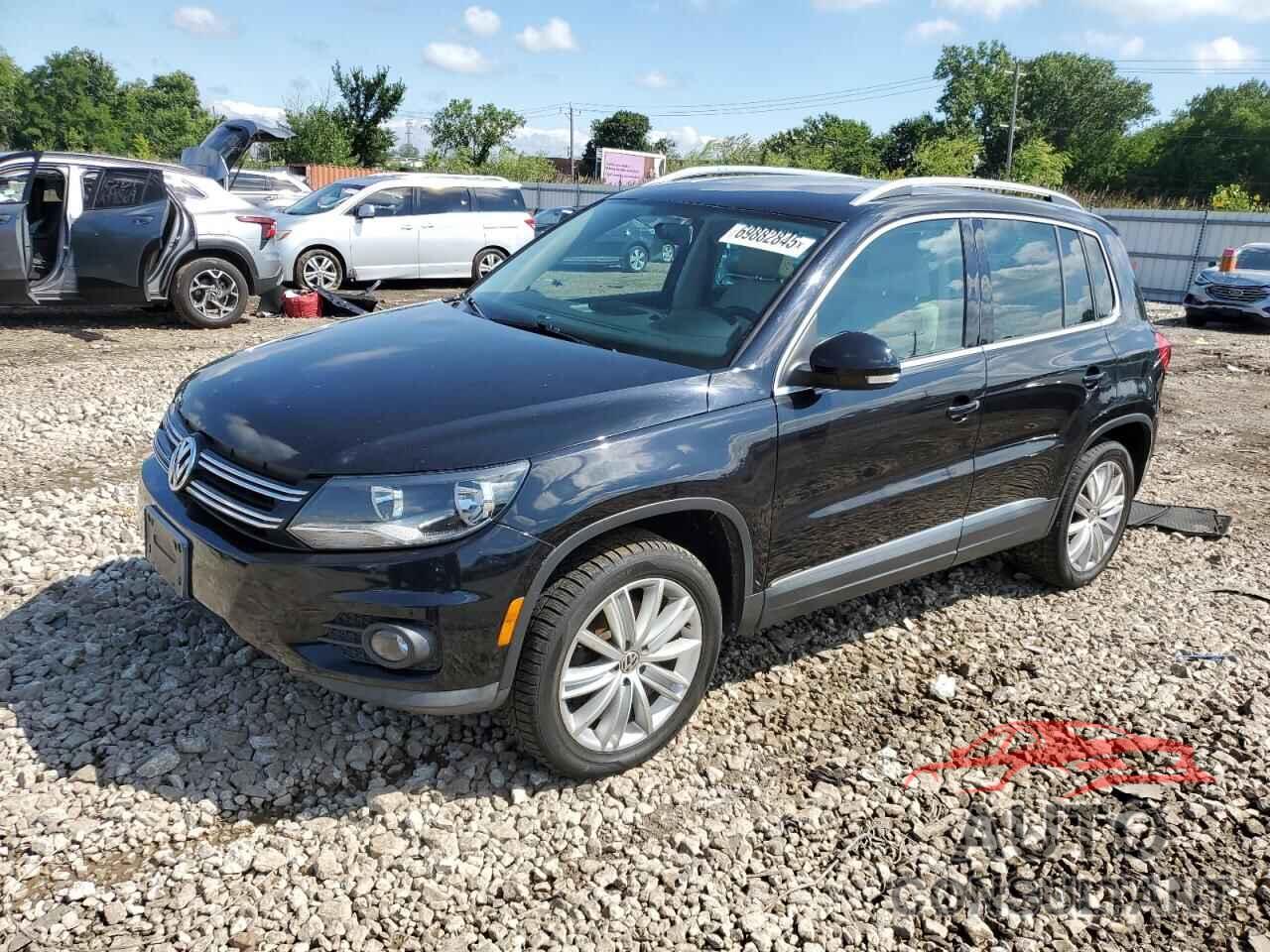 VOLKSWAGEN TIGUAN 2012 - WVGBV7AX0CW599025