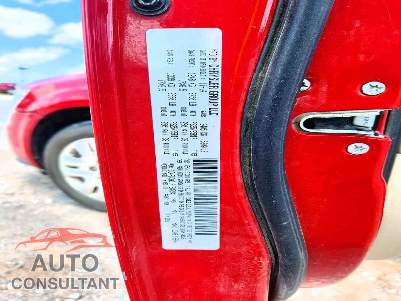 DODGE JOURNEY 2015 - 3C4PDCAB1FT587941