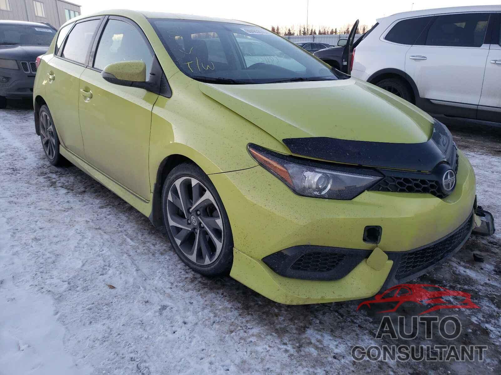 TOYOTA SCION 2016 - JTNKARJE9GJ502462