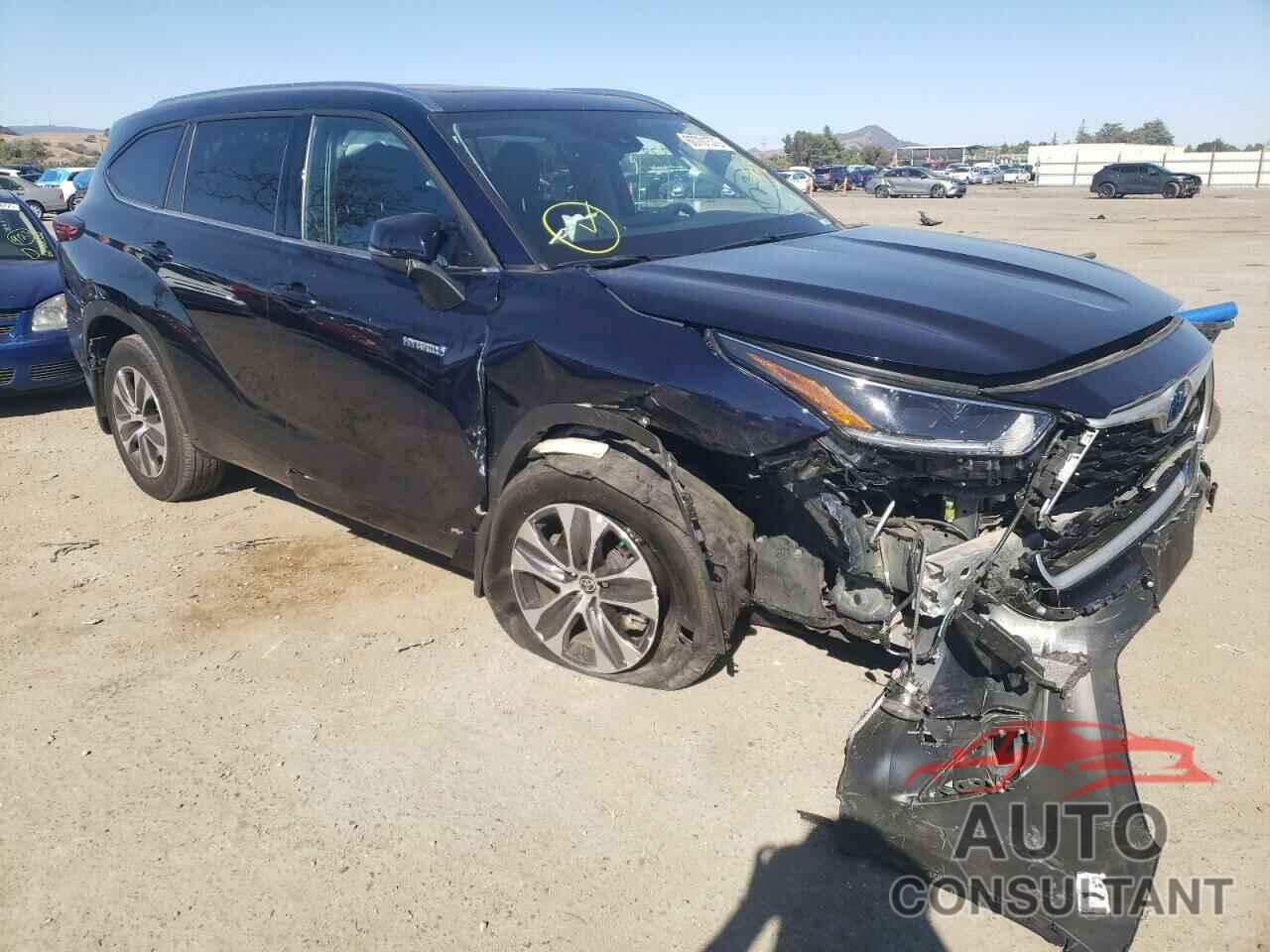 TOYOTA HIGHLANDER 2021 - 5TDHBRCHXMS060986