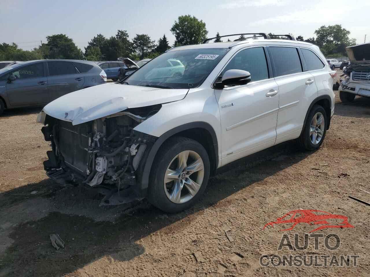 TOYOTA HIGHLANDER 2016 - 5TDDCRFH1GS015446