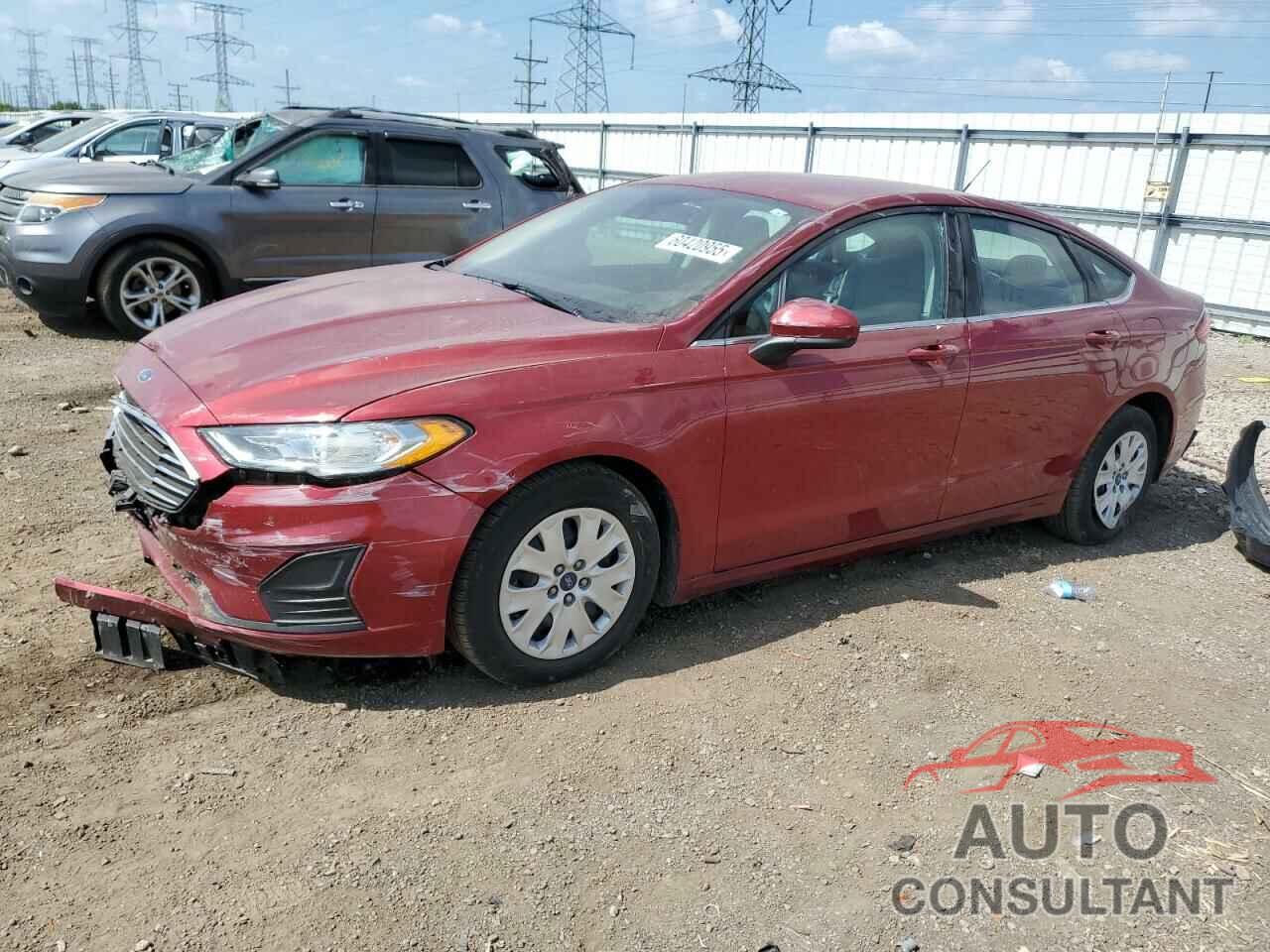 FORD FUSION 2019 - 3FA6P0G71KR129043