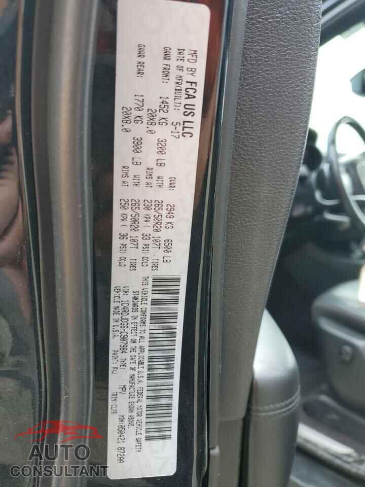 DODGE DURANGO 2017 - 1C4RDJDG6HC907984