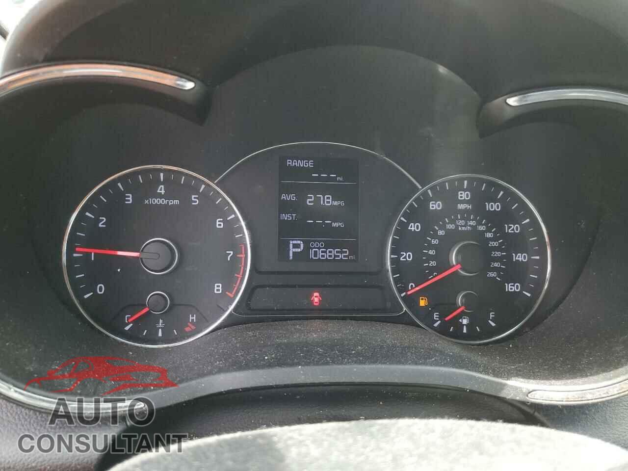 KIA FORTE 2016 - KNAFK4A62G5536537
