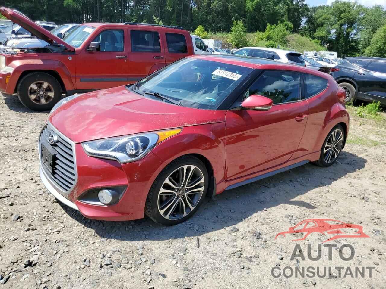HYUNDAI VELOSTER 2016 - KMHTC6AE5GU267439
