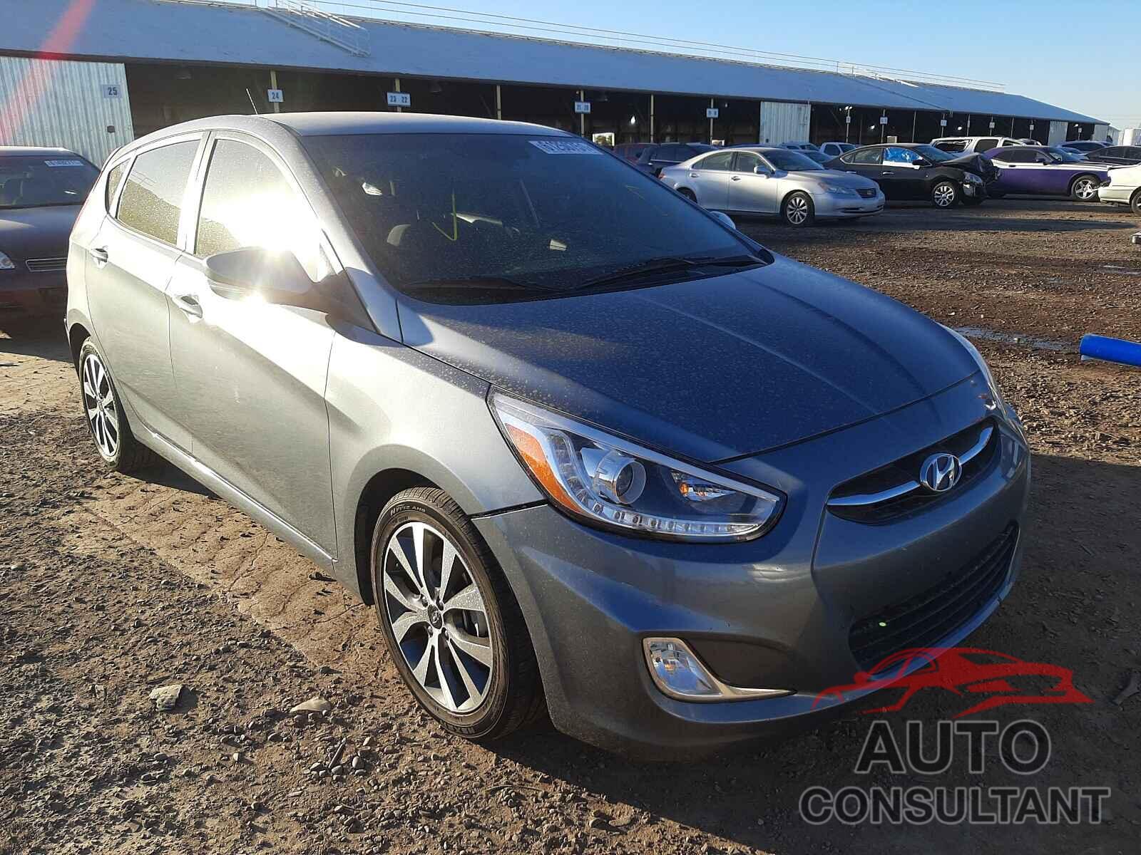 HYUNDAI ACCENT 2017 - KMHCU5AE7HU353568