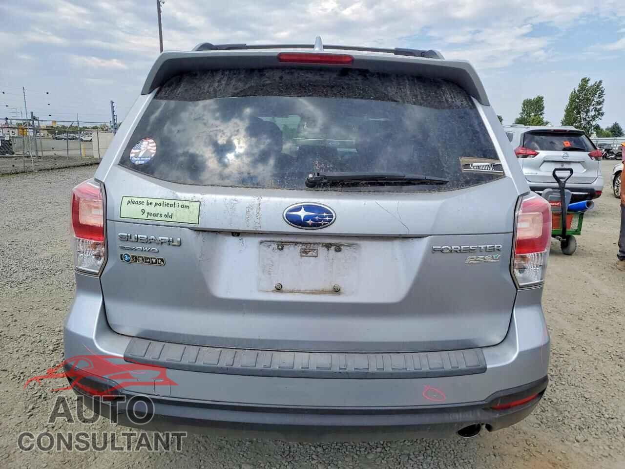 SUBARU FORESTER 2017 - JF2SJAJC8HH527593