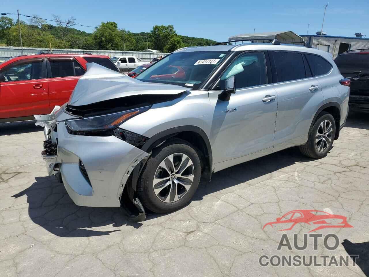 TOYOTA HIGHLANDER 2021 - 5TDGARAH4MS505322