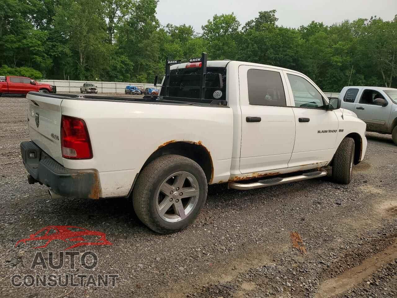 DODGE RAM 1500 2012 - 1C6RD7KT1CS341211