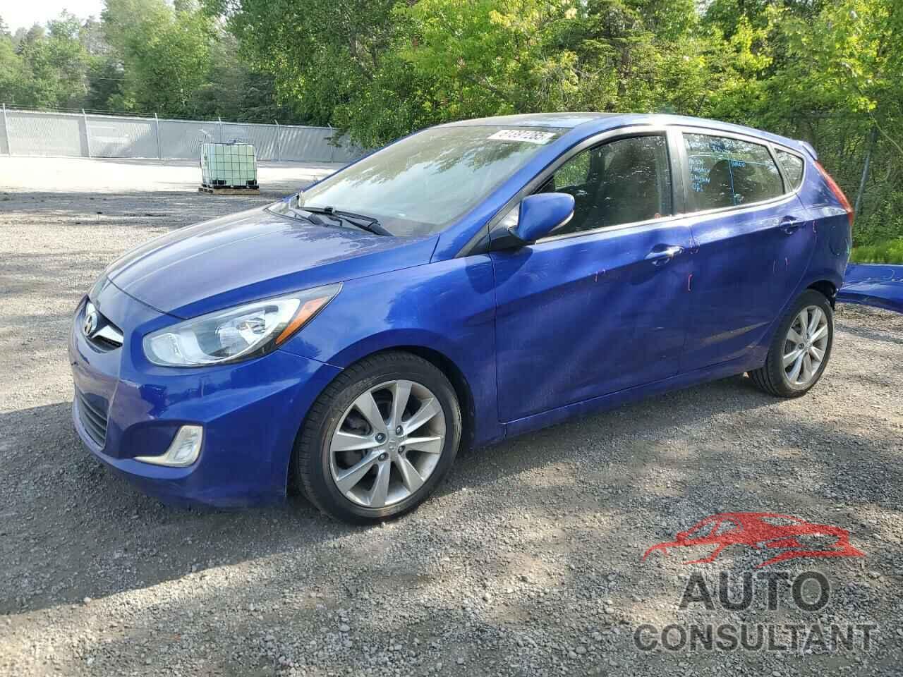 HYUNDAI ACCENT 2013 - KMHCU5AE0DU071007