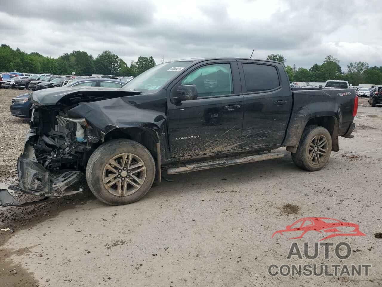 CHEVROLET COLORADO 2021 - 1GCGTBENXM1249542